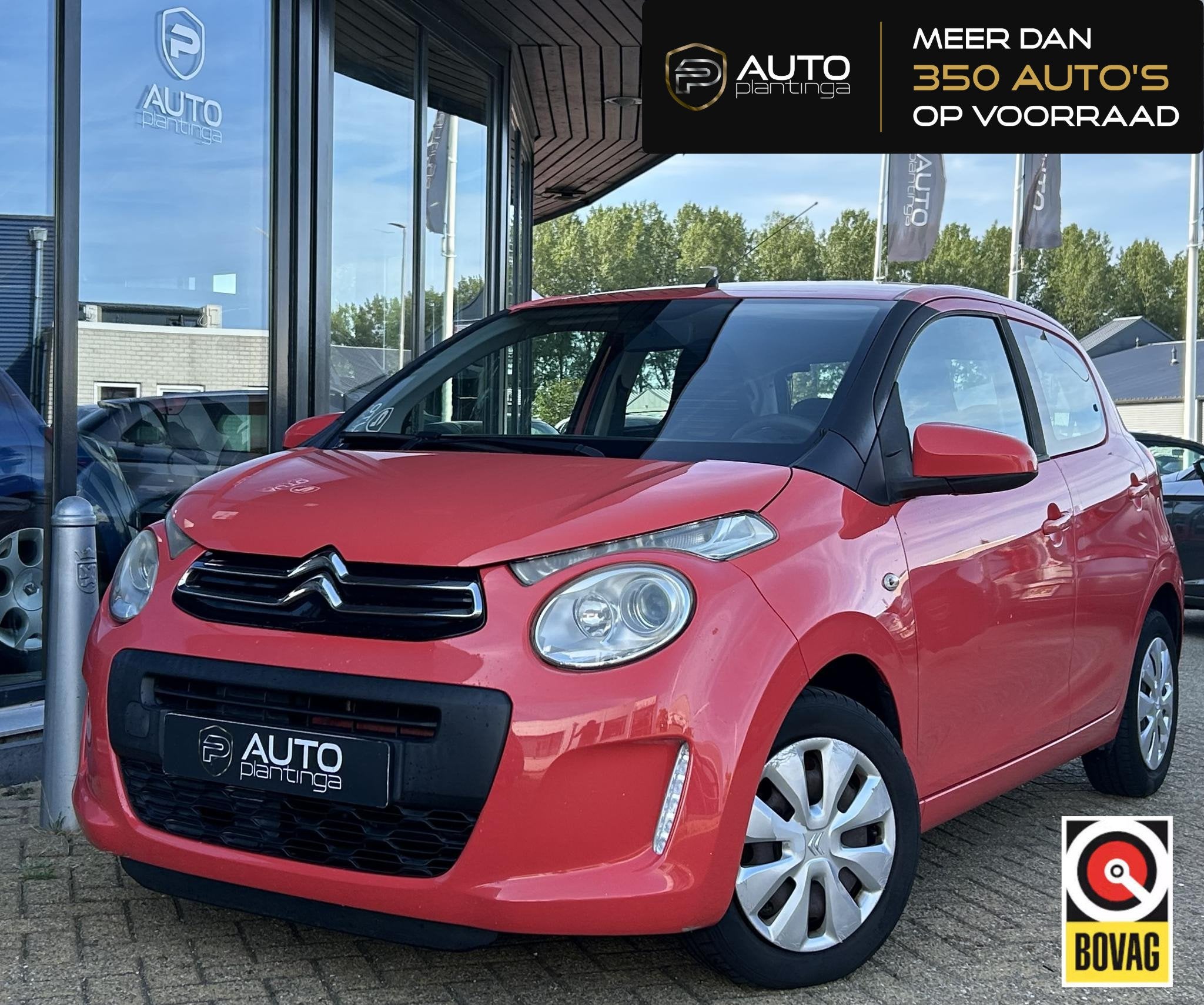 Citroen C1 1.0 e-VTi Feel | Volledig Dealeronderhouden | 2e, Auto's, Voorwielaandrijving, Stof, Gebruikt, 4 stoelen
