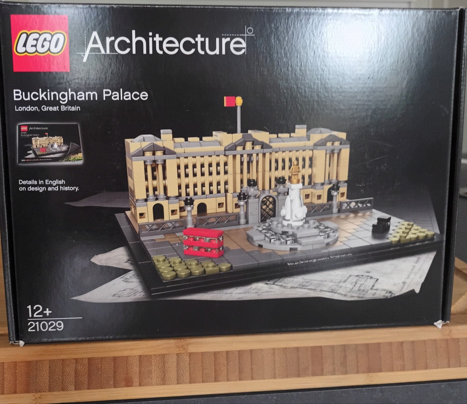 LEGO Architecture 21029 Buckingham Palace, Kinderen en Baby's, Speelgoed | Bouwstenen, Zo goed als nieuw, Overige merken, Ophalen