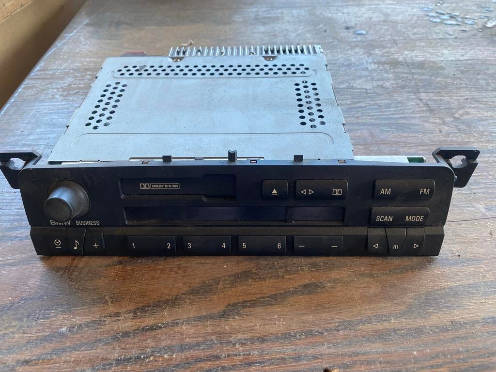 Originele BMW Business Radio Cassette Speler E39 E46 E53, Ophalen of Verzenden, Gebruikt