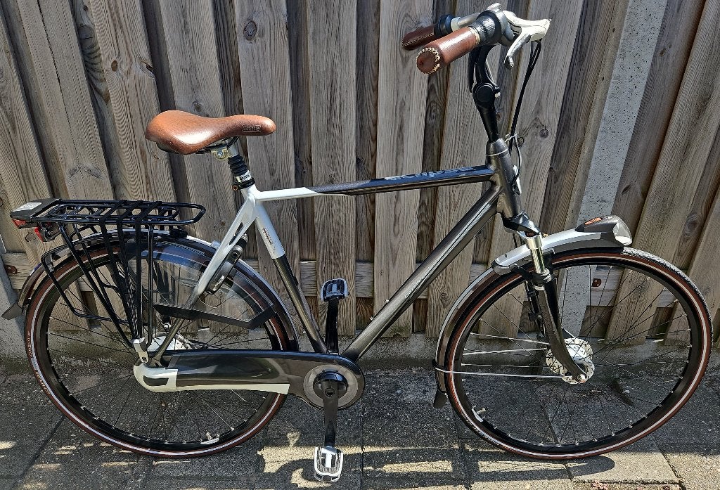 Als nieuwe Gazelle Eclipse Limited Edition herenfiets H57 T7, Ophalen, Versnellingen, Zo goed als nieuw, Gazelle