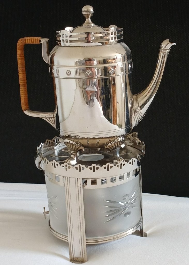 Jugendstil Koffie/thee garnituur, Ophalen of Verzenden, Gebruikt, Flesopener, Overige merken