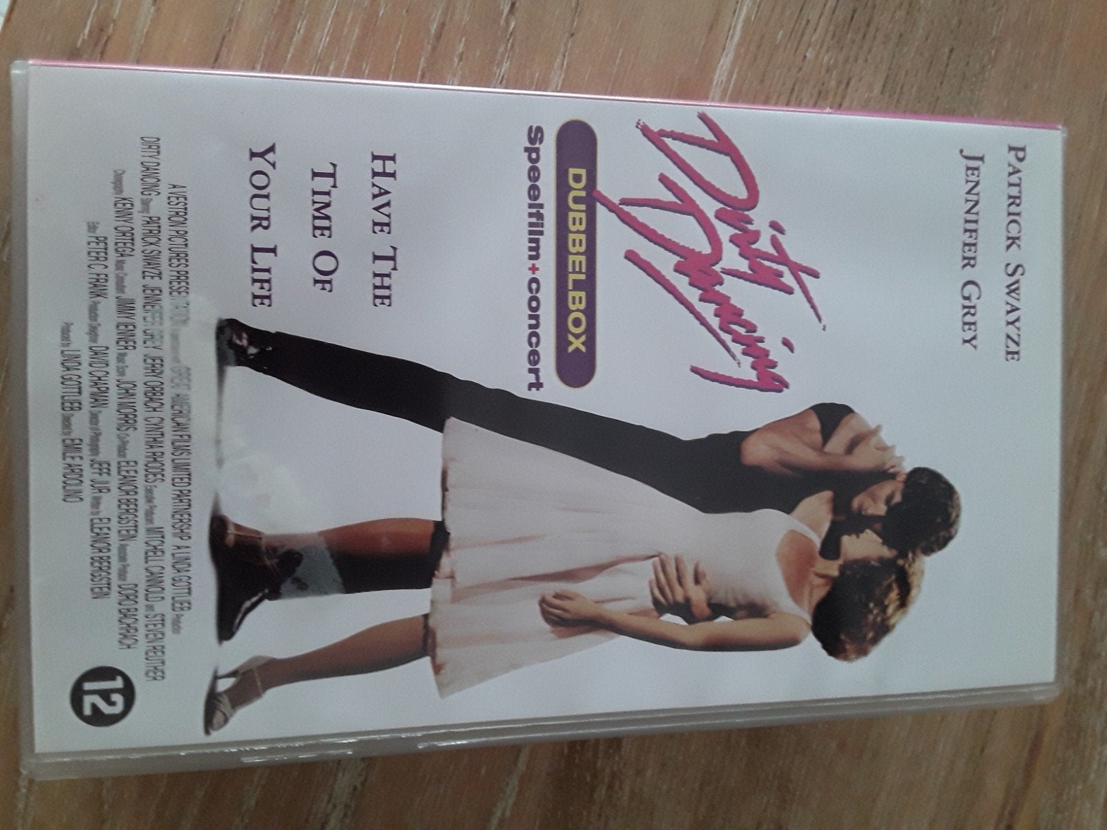 Dirty Dancing Dubbelbox VHS - Film & Live Concert, Drama, Boxset, Ophalen of Verzenden, Vanaf 12 jaar