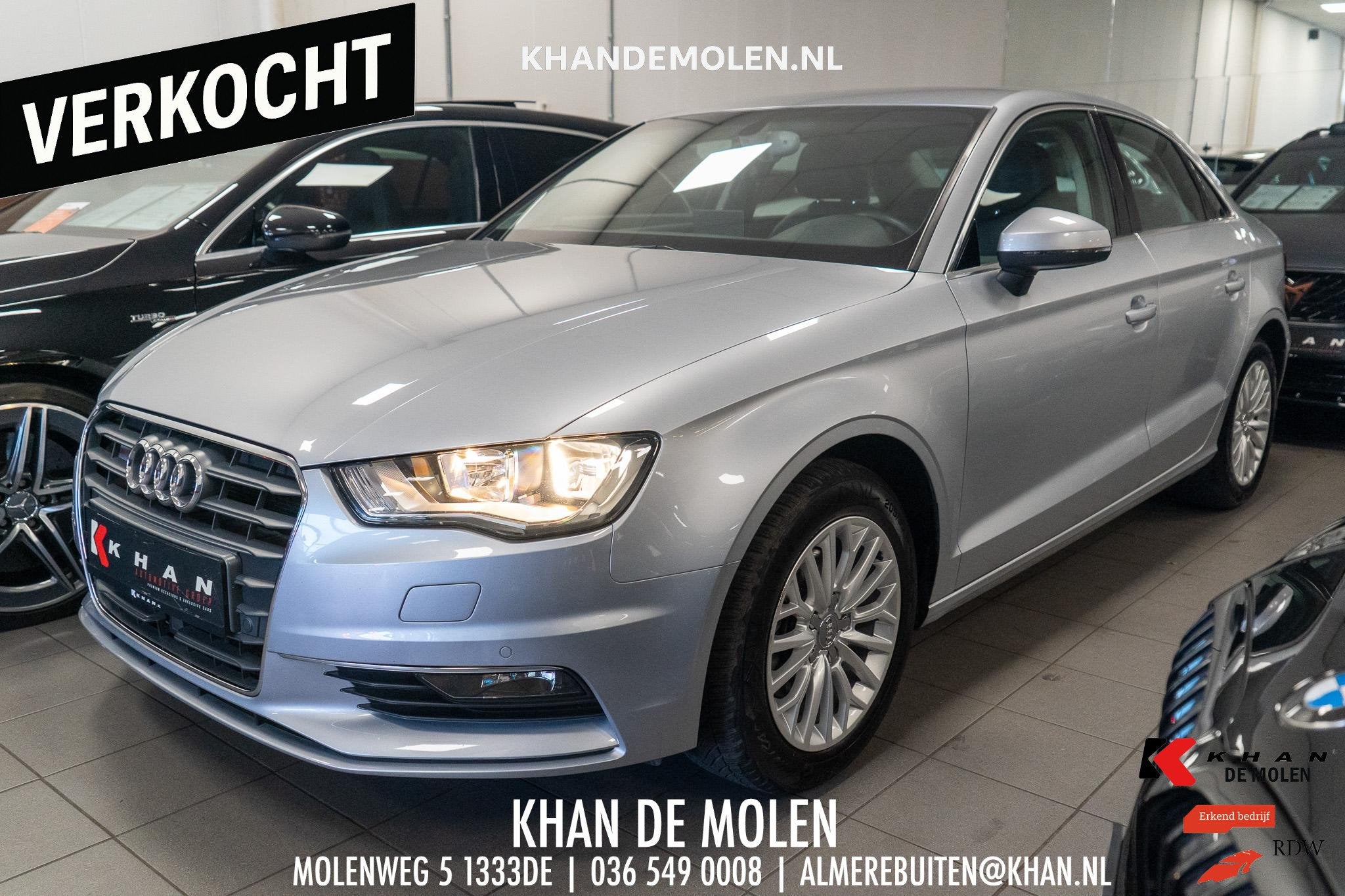 Audi A3 Limousine 1.4 TFSI Ambition Pro Line S Adaptive Crui, Auto's, Gebruikt, 1210 kg, 650 kg, Sedan