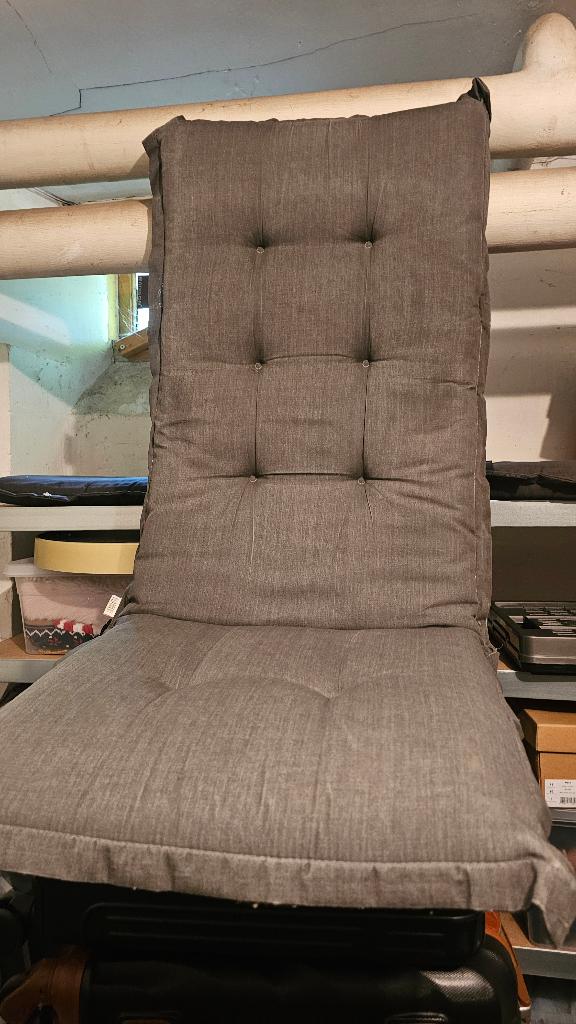 Hartman Florion Recliner verstelbare tuinstoel - Royal Grey, Tuin en Terras, Tuinstoelen, Ophalen, Gebruikt, Kunststof