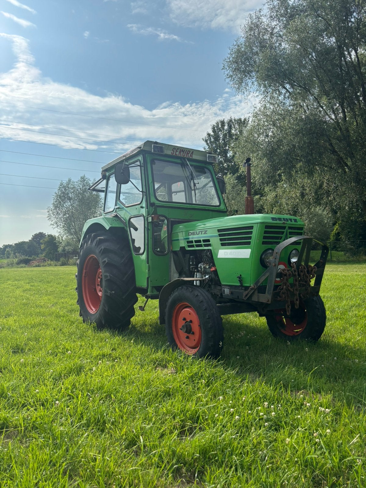 Intresse peiling deutz 4006 S, Ophalen