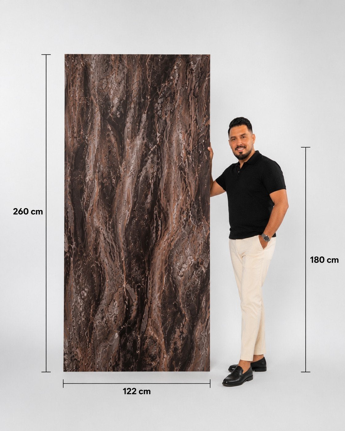 PVC en SPC Wandpanelen Badkamer en WC 100% Waterdicht XXL260, Doe-het-zelf en Verbouw, Platen en Panelen, Ophalen, Nieuw, Overige materialen