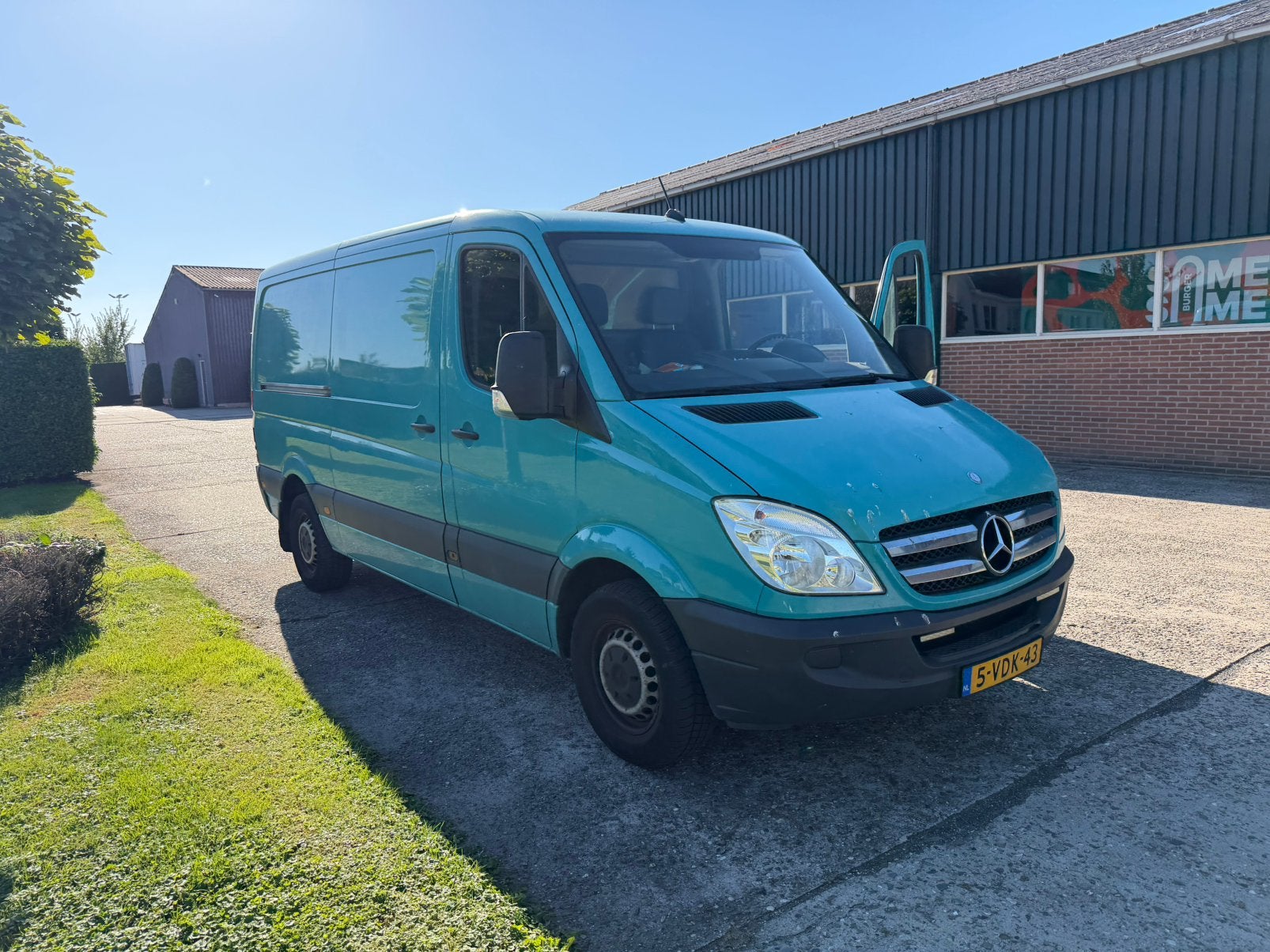 Mercedes-Benz Sprinter 2009, Auto's, Automaat, Zwart, Diesel, Particulier