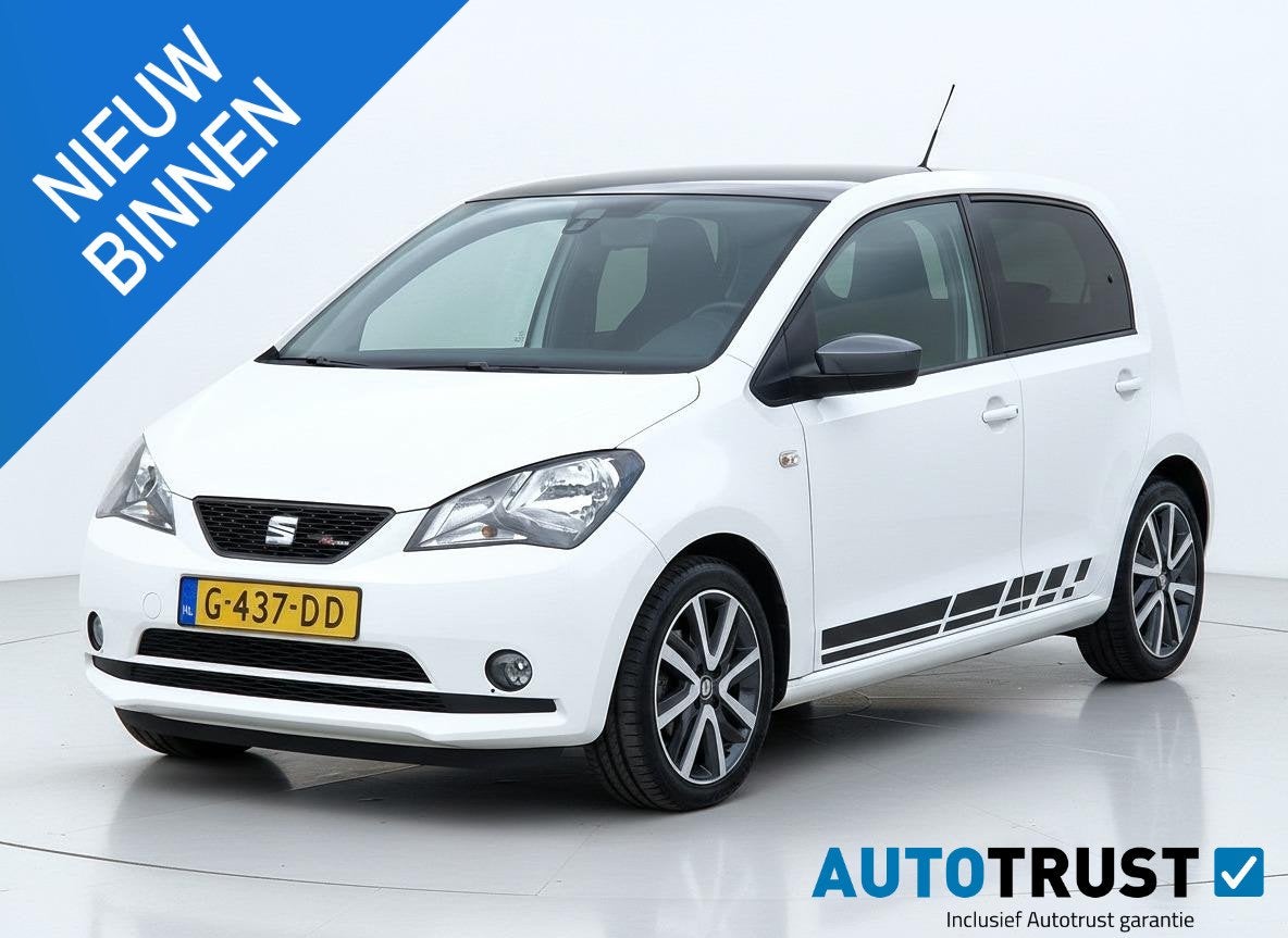 SEAT Mii 1.0 FR AIRCO CRUISE BEATS AUDIO PDC, Voorwielaandrijving, Stof, Gebruikt, Mii