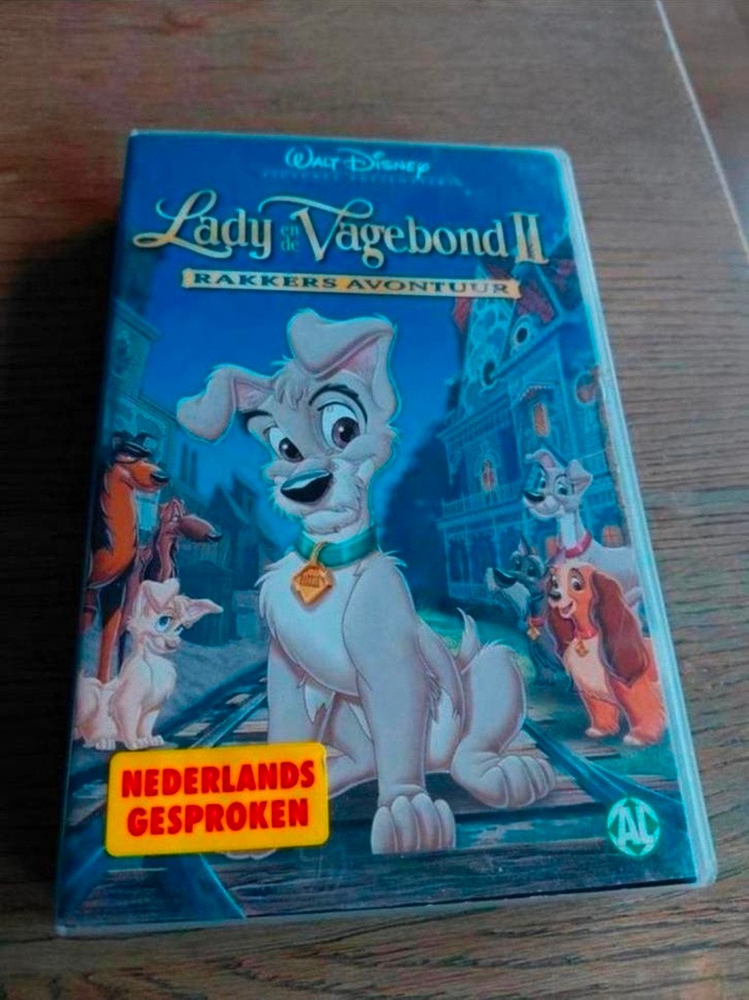 Walt Disney Lady en de vagebond 2 videoband., Cd's en Dvd's, VHS | Kinderen en Jeugd, Alle leeftijden, Ophalen of Verzenden, Gebruikt