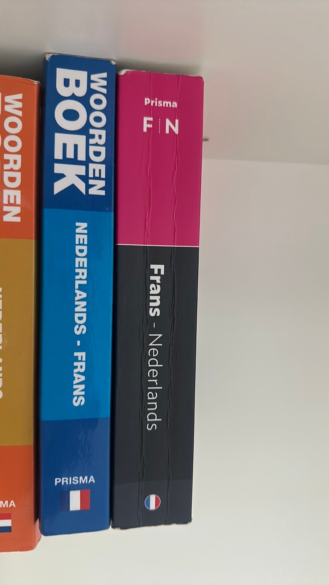 ZGAN prisma woordenboeken: Frans-Nederlands Nederlands-Frans, Boeken, Ophalen of Verzenden, Zo goed als nieuw, Prisma of Spectrum