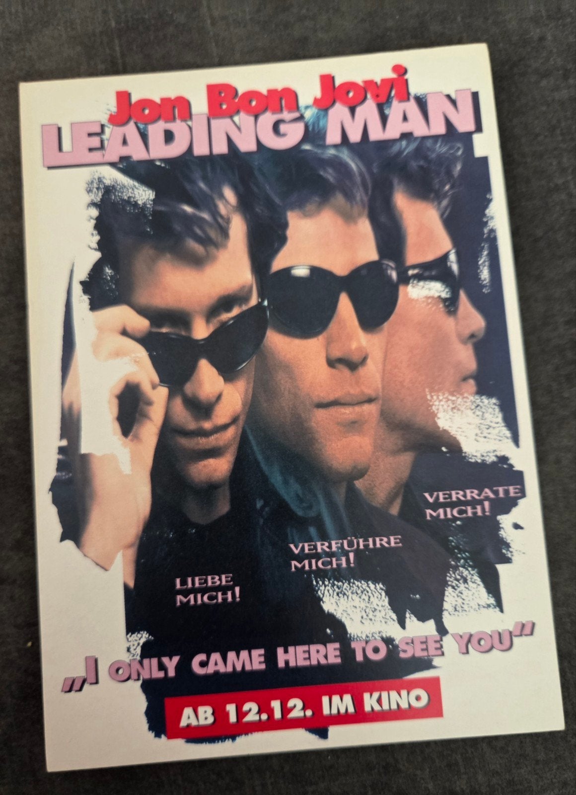 Jon Bon Jovi -  Leading Man, Verzamelen, Verzenden, 1980 tot heden, Ongelopen, Sterren en Beroemdheden