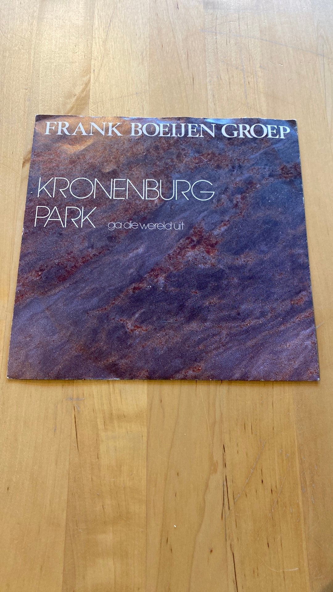 Vinyl single Frank Boeijen Groep - Kronenburg Park, Ophalen of Verzenden, Zo goed als nieuw, Nederlandstalig