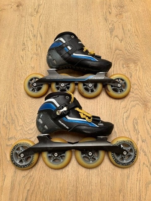 Powerslide R2 skeelers met 4 wielen, Sport en Fitness, Skeelers, Gebruikt, Inline skates 4 wielen, Powerslide, Dames, Heren, Kinderen