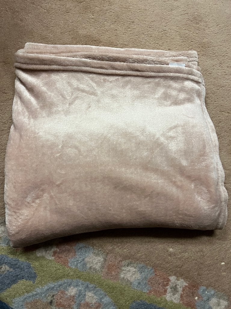 Plaid roze, Ophalen of Verzenden, Zo goed als nieuw
