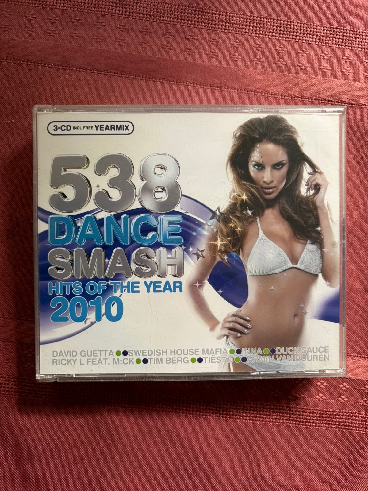 538 Dance Smash Hits Of The Year 2010  3cd-box, Verzenden, Gebruikt, Dance en House, Verzamelalbum