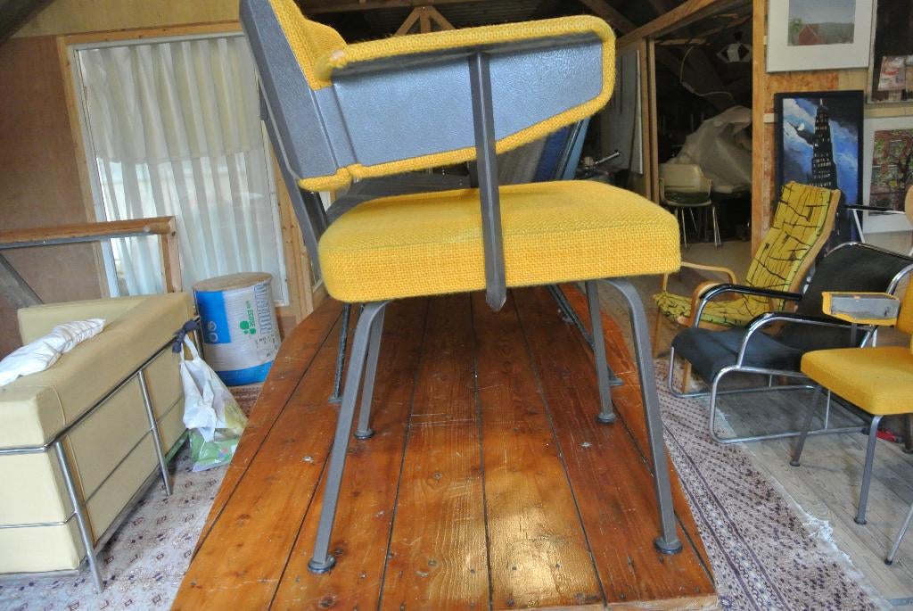 friso kramer revolt fauteuil, Ophalen, Gebruikt, Bruin, Eén