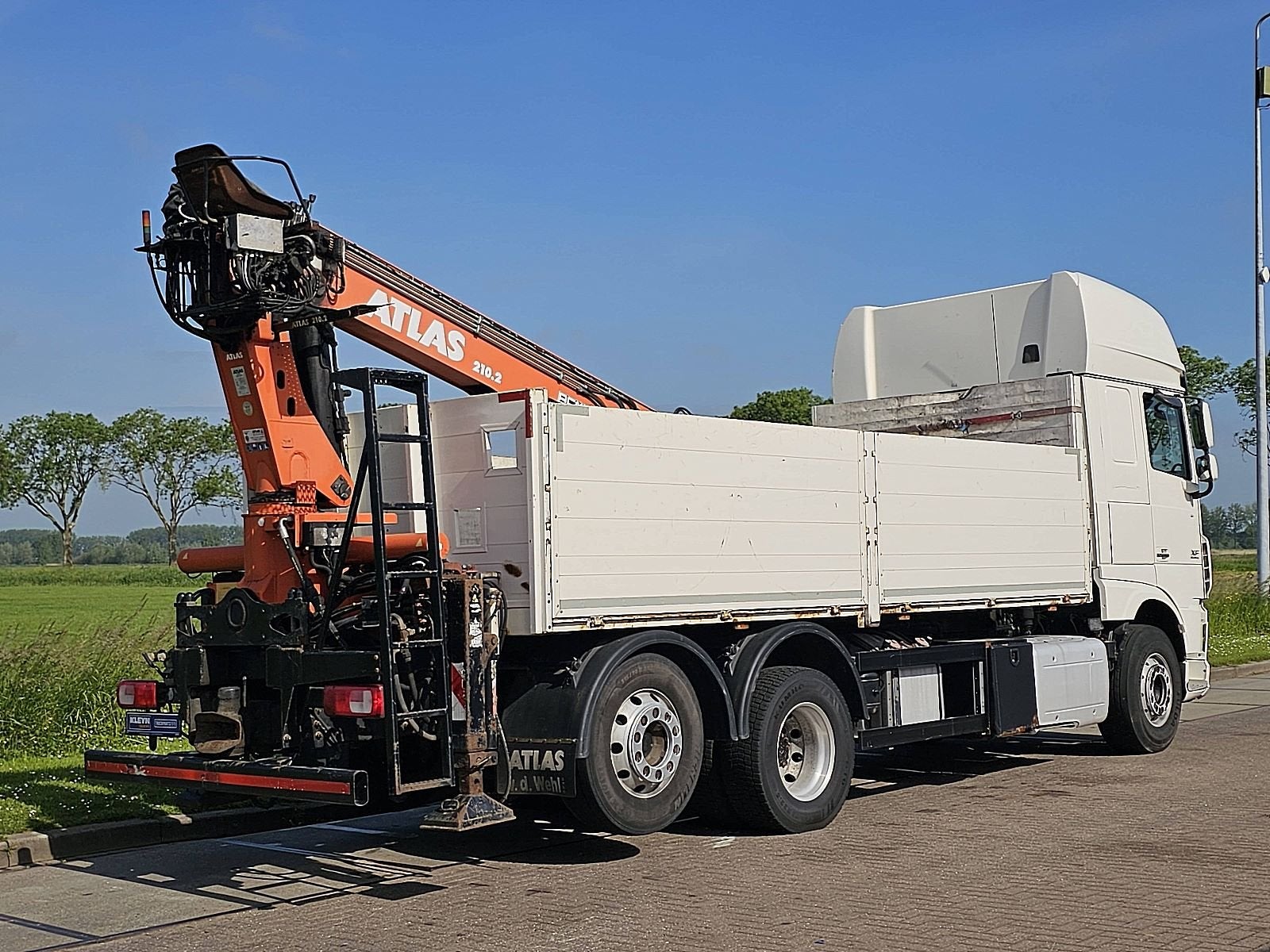 DAF XF 440 fan atlas 210-2v-a15, Auto's, Automaat, 435 pk, Euro 6, Wit