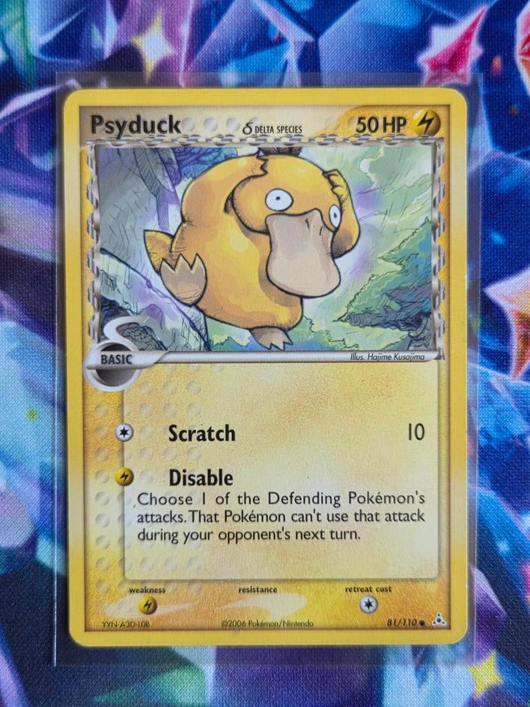 Psyduck 81/110, Hobby en Vrije tijd, Verzamelkaartspellen | Pokémon, Ophalen of Verzenden, Zo goed als nieuw