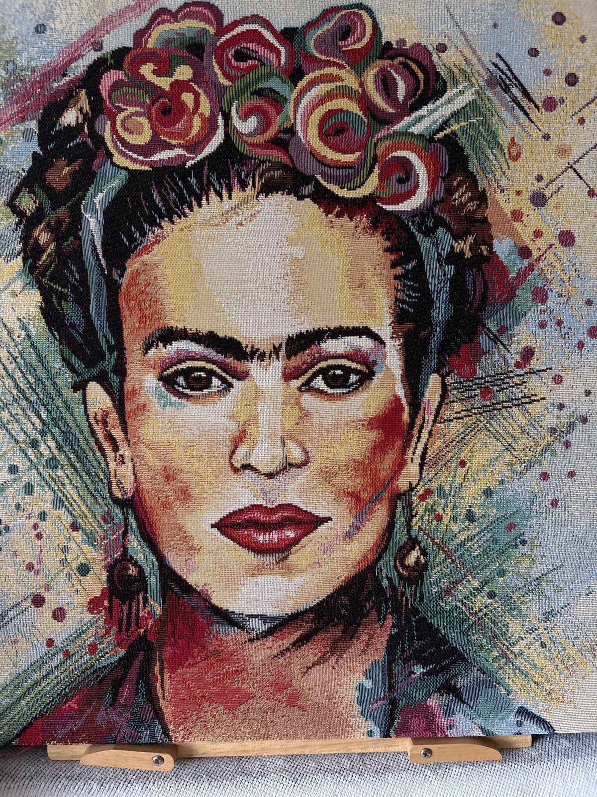 Prachtig wandkleed Frida Kahlo (88x111 cm) met extra kleedje, Ophalen