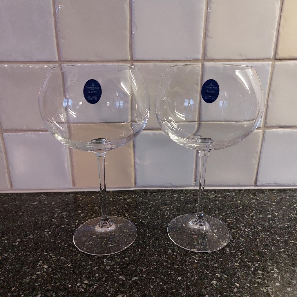 Villeroy & Boch Savoy glazen, Verzamelen, Ophalen of Verzenden, Nieuw, Overige typen