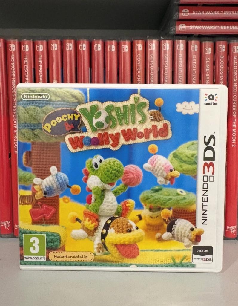 Poochy & Yoshi's Woolly World (3DS), Spelcomputers en Games, Avontuur en Actie, 1 speler, Ophalen of Verzenden, Zo goed als nieuw