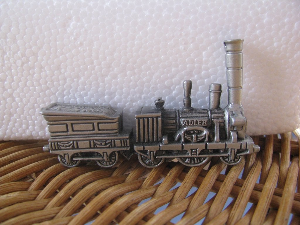 Miniatuur van de Adler * 45 gram * tin met een ?, Ophalen of Verzenden, Zo goed als nieuw, Trein, Schaalmodel