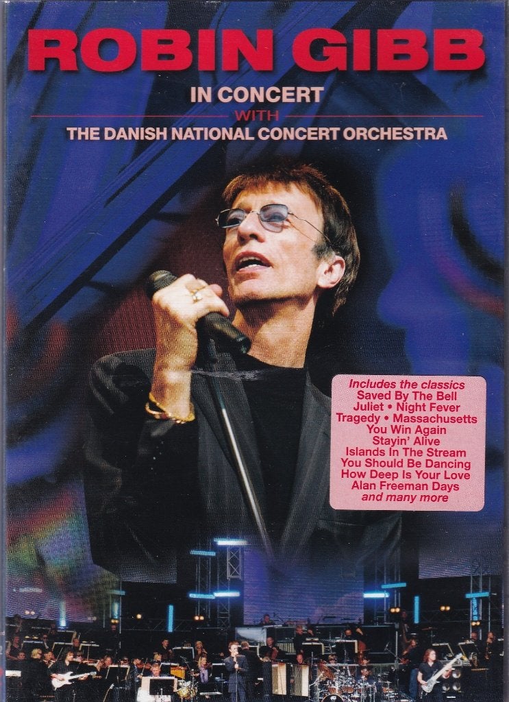 Te koop dvd robin gibb in concert (the bee gees) (nieuw ), Alle leeftijden, Ophalen of Verzenden, Nieuw in verpakking, Concert