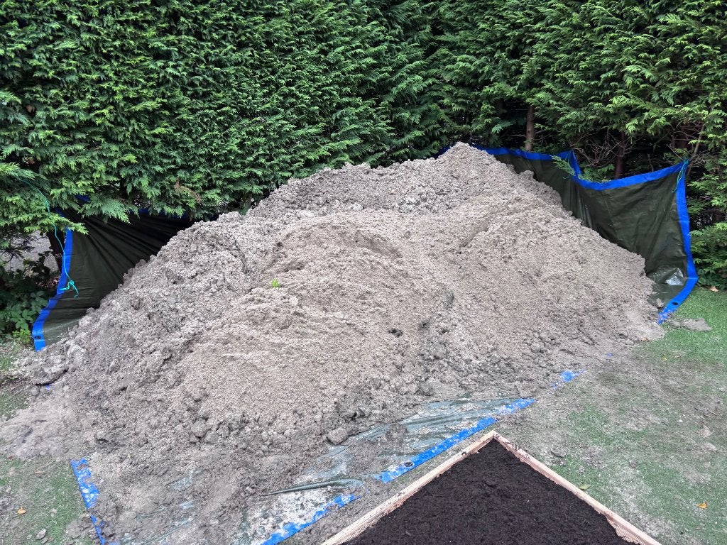 bestratingszand / ophoog zand, Tuin en Terras, Ophalen, Gebruikt, Ophoogzand
