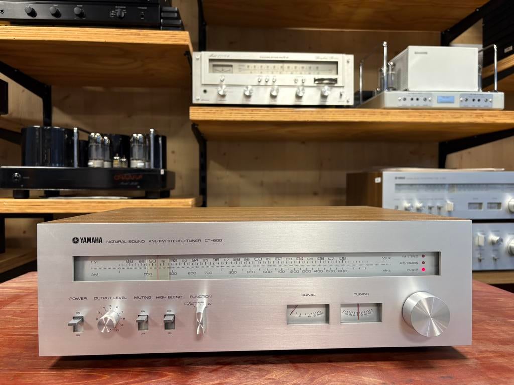 Yamaha CT-600 tuner incl garantie, Ophalen of Verzenden, Refurbished, Analoog