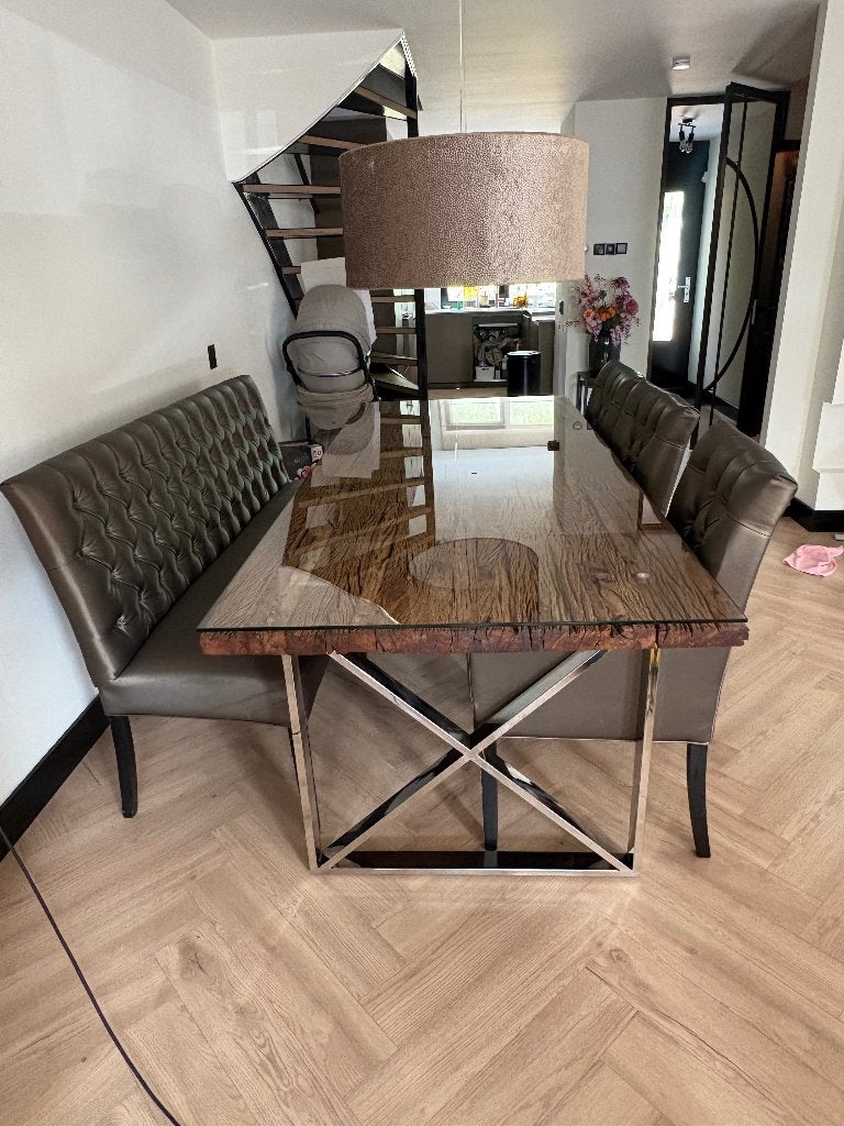 Eettafel Richmond, Ophalen, Gebruikt, 200 cm of meer, 50 tot 100 cm
