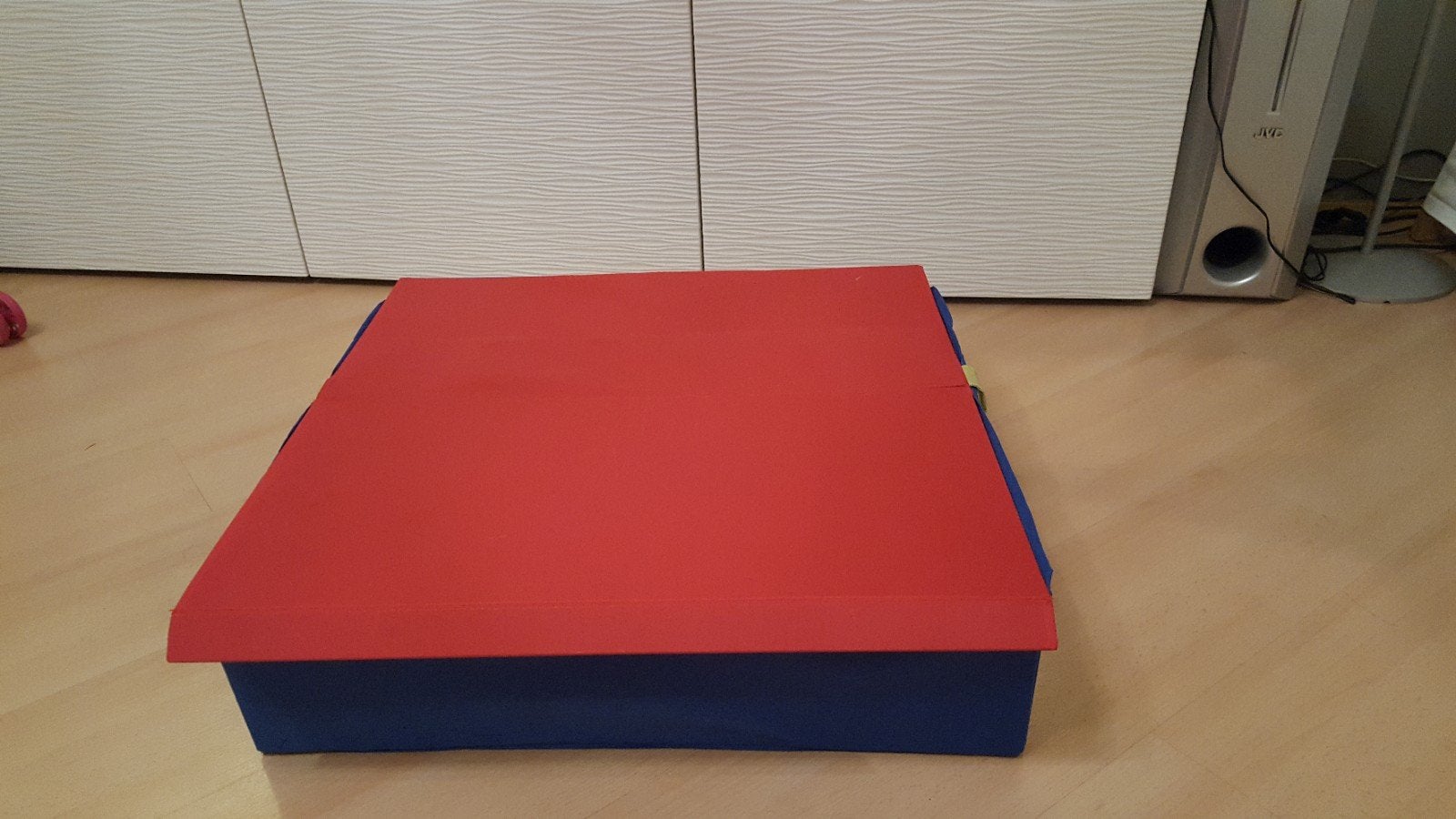 Opvouwbare opbergkist voor speelgoed - Blauw/Rood, Ophalen, Gebruikt, Jongen of Meisje