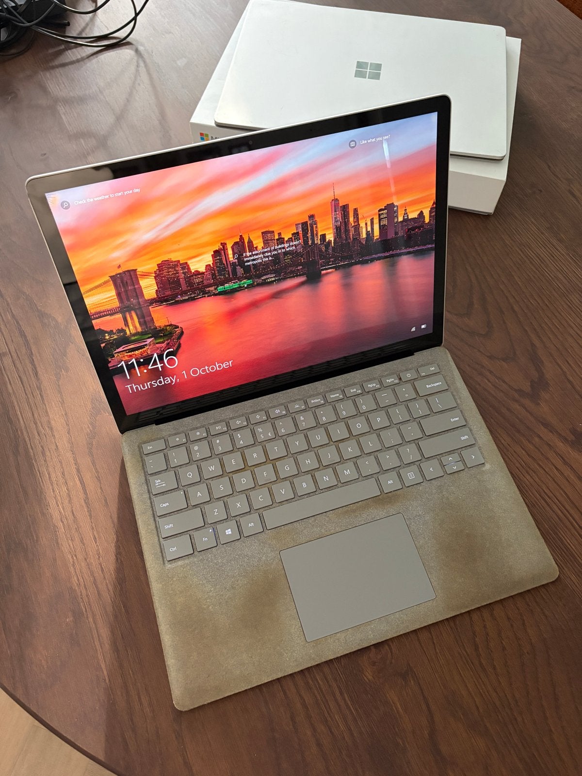Microsoft Surface Laptop 4 - AMD Ryzen 5, 8GB RAM, 128GB SSD, Computers en Software, Gebruikt, 2 tot 3 Ghz, Qwerty, 8 GB