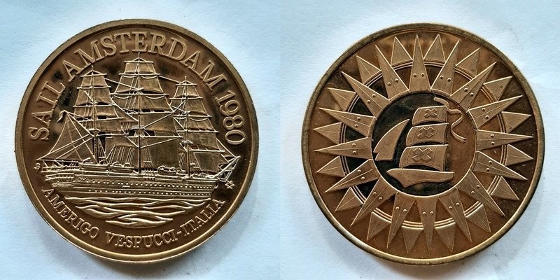 Amerigo Vespucci Sail Amsterdam 1980, Verzenden, Overige materialen, Nederland