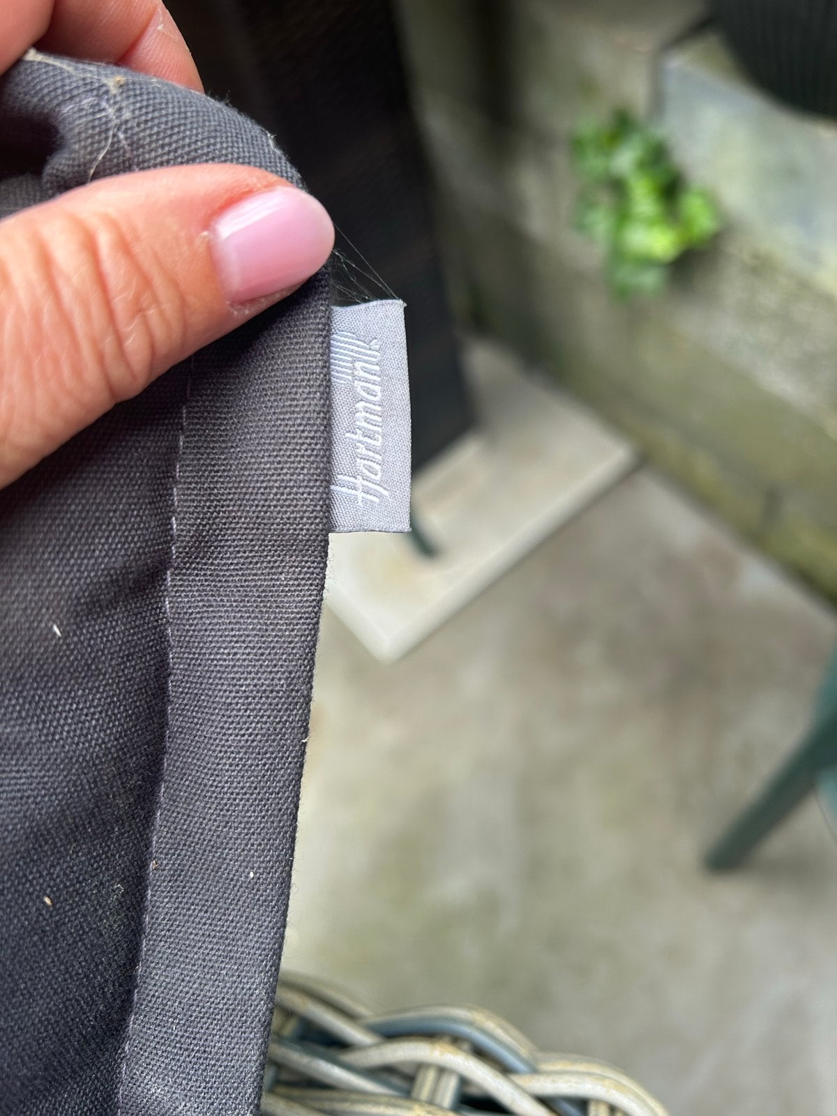 Hartman dekchair kussen - Antraciet, Tuin en Terras, Ophalen of Verzenden, Gebruikt