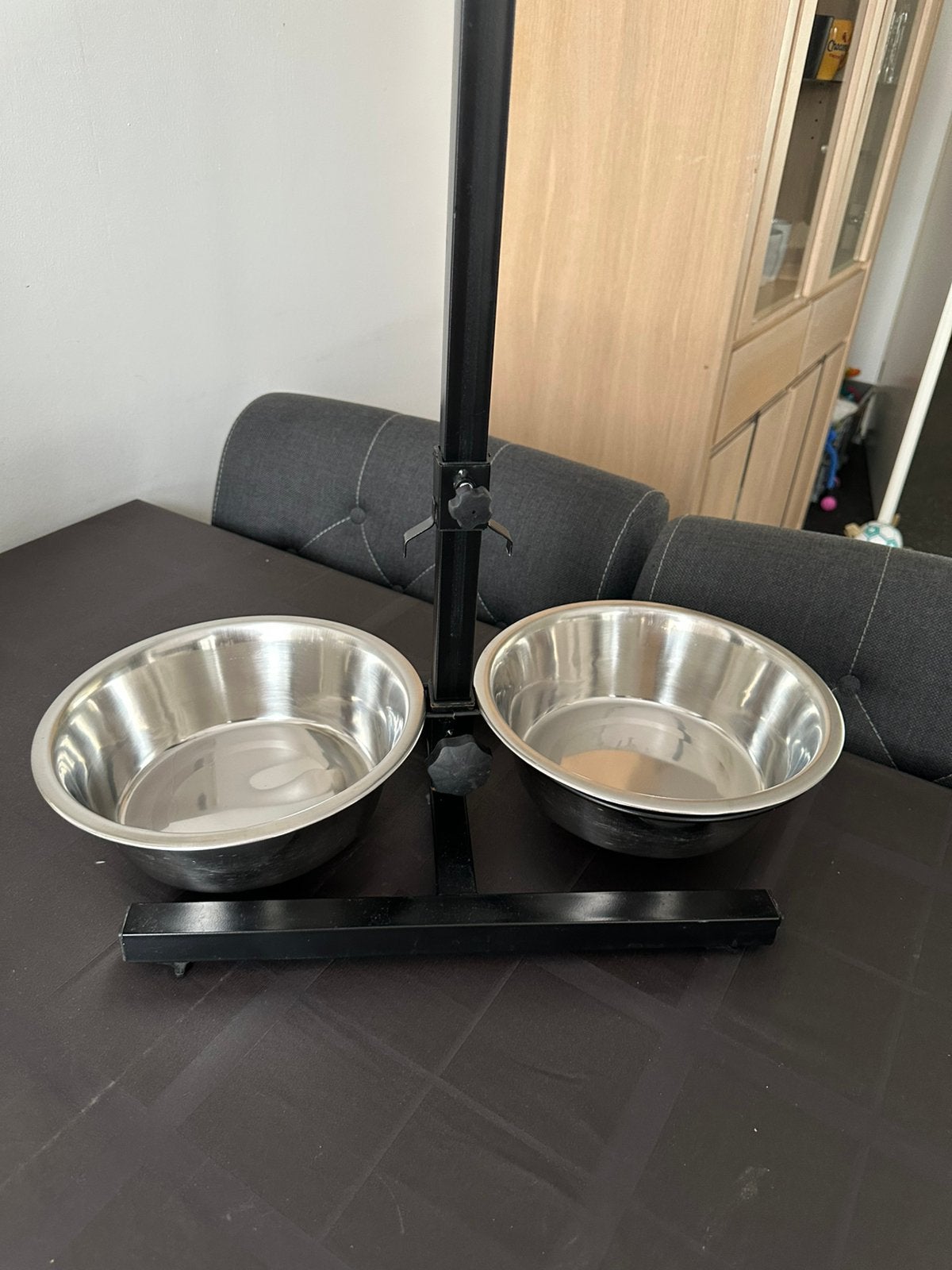 Voerbakken honden/katten, Ophalen of Verzenden, Verstelbaar, Gebruikt