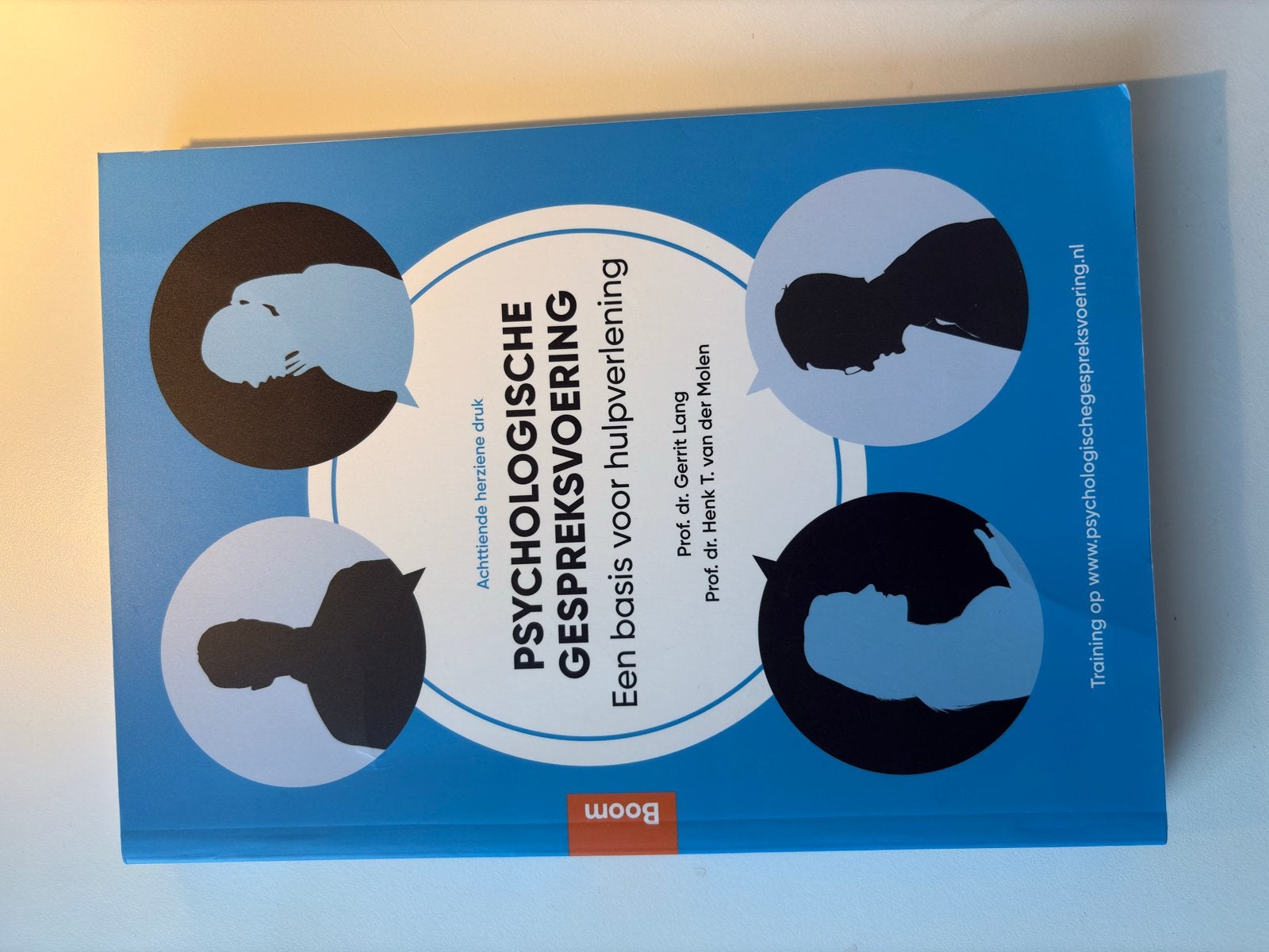 Psychologische Gespreksvoering - Jaar 1 Psychologie RUG, Boeken, Ophalen of Verzenden, Gamma, Zo goed als nieuw, WO