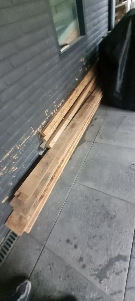Gebruikte houten planken, diverse lengtes en diktes, Ophalen, Gebruikt, Minder dan 25 mm, Plank