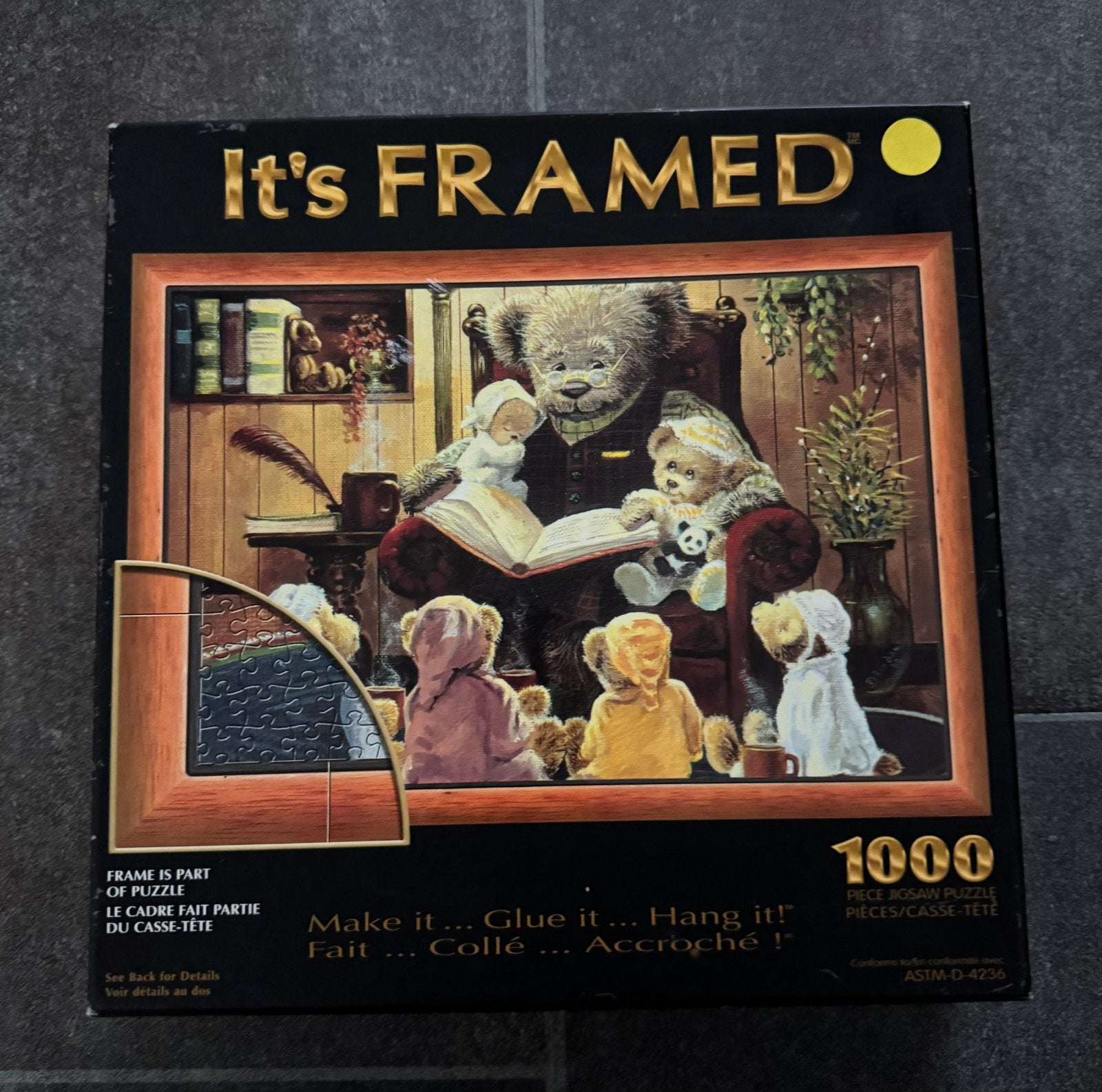 Puzzel 1000 stukjes, Ophalen of Verzenden, 500 t/m 1500 stukjes, Zo goed als nieuw, Legpuzzel