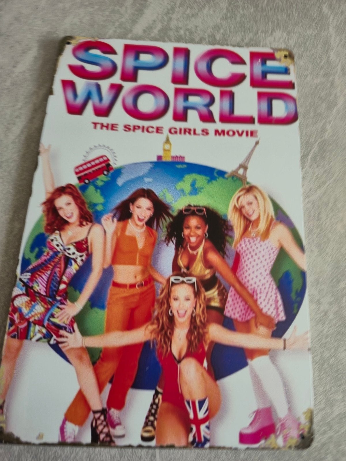 Spice World - The Spice Girls Movie, Ophalen of Verzenden, Nieuw, Reclamebord