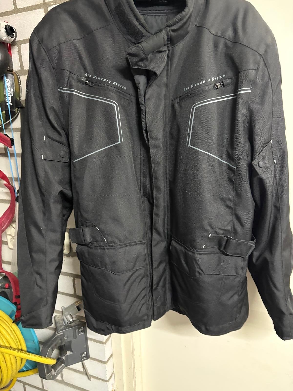 Bering Motorjas Textiel Zwart - Maat 3XL, Motoren, Kleding | Motorkleding, Ophalen, Tweedehands, Heren, Jas | textiel