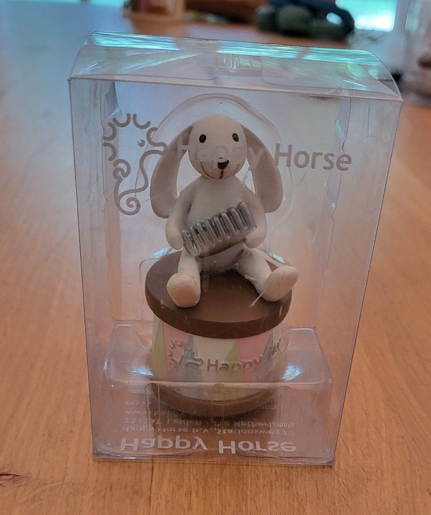 Nieuw! Happy Horse haarlockdoosje, Ophalen of Verzenden, Nieuw, Kraamcadeau