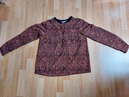 Blouse *dierenprint*, City Life, Bruin, Maat 42/44 (L), Ophalen of Verzenden