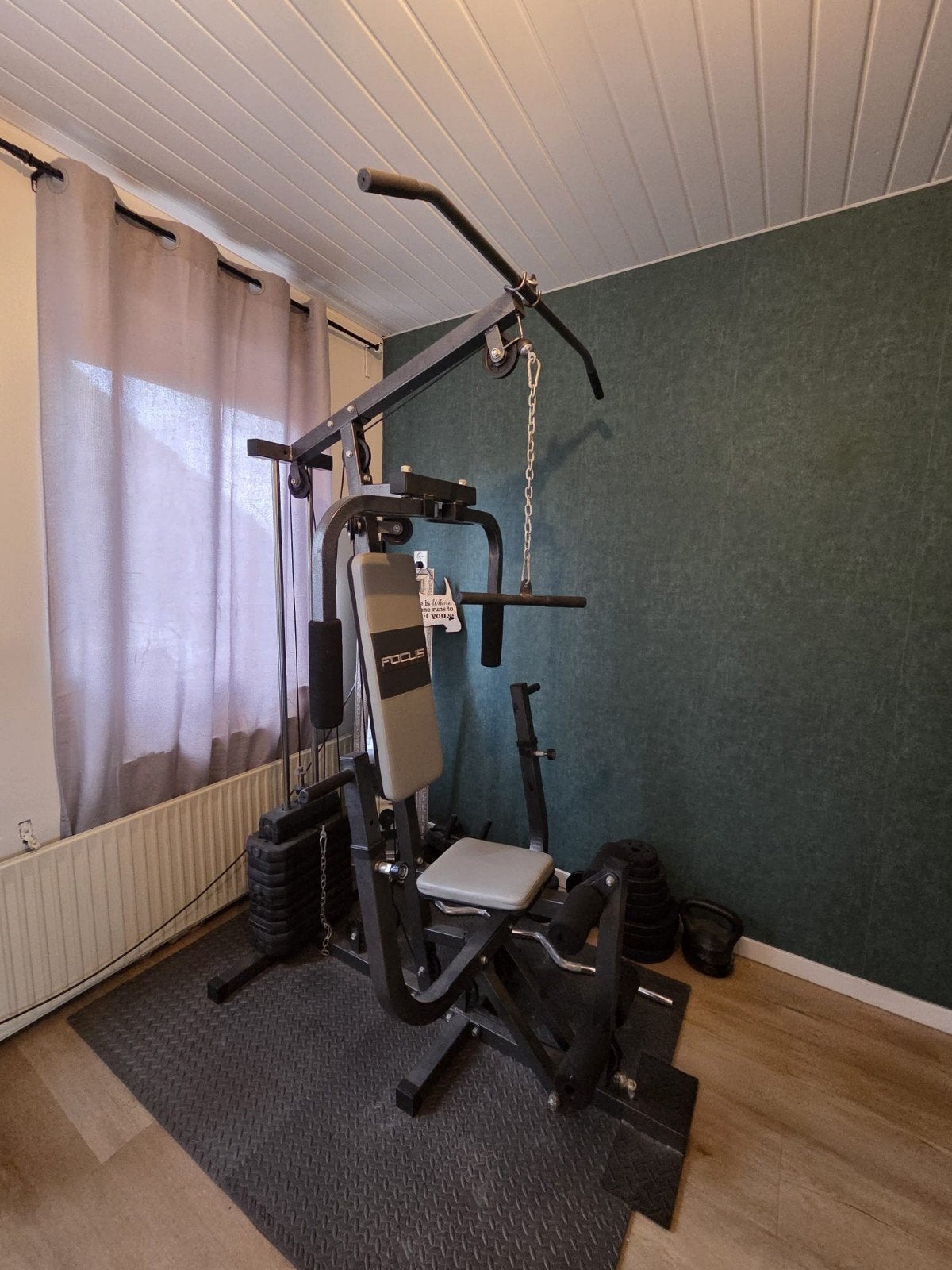 Focus Fitness Unit 2 Krachtstation – Complete Home Gym, Ophalen, Gebruikt, Krachtstation, Aluminium
