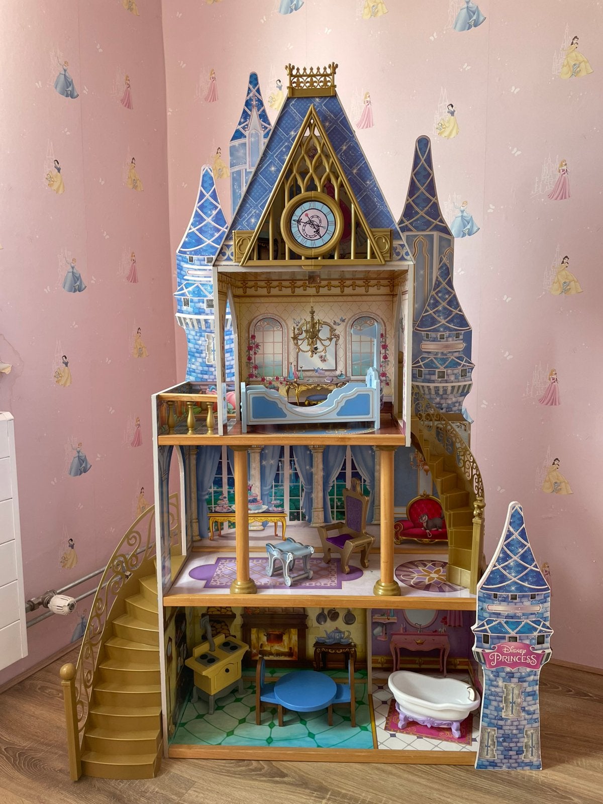 Kidkraft Disney poppenhuis Royal Dream Dollhouse, Ophalen, Gebruikt, Poppenhuis