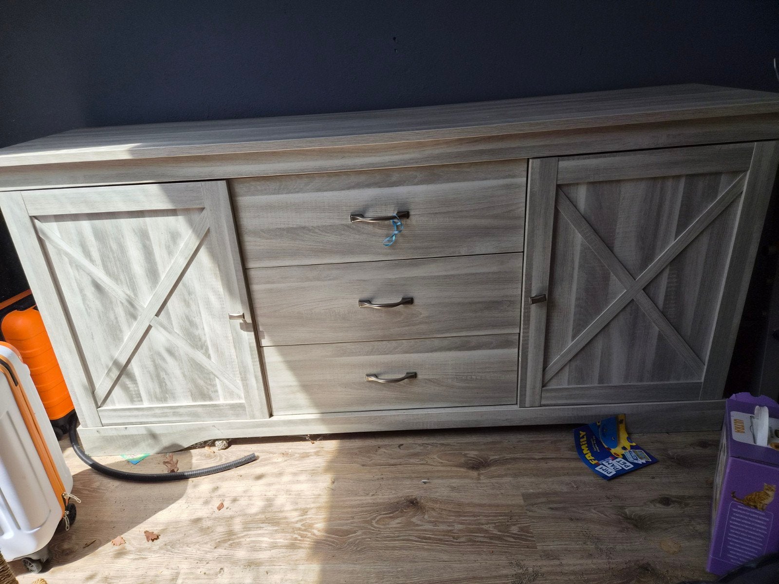 Gratis Dressoir met Lades en Deuren -, Ophalen, 150 tot 200 cm, Modern landelijk, Zo goed als nieuw