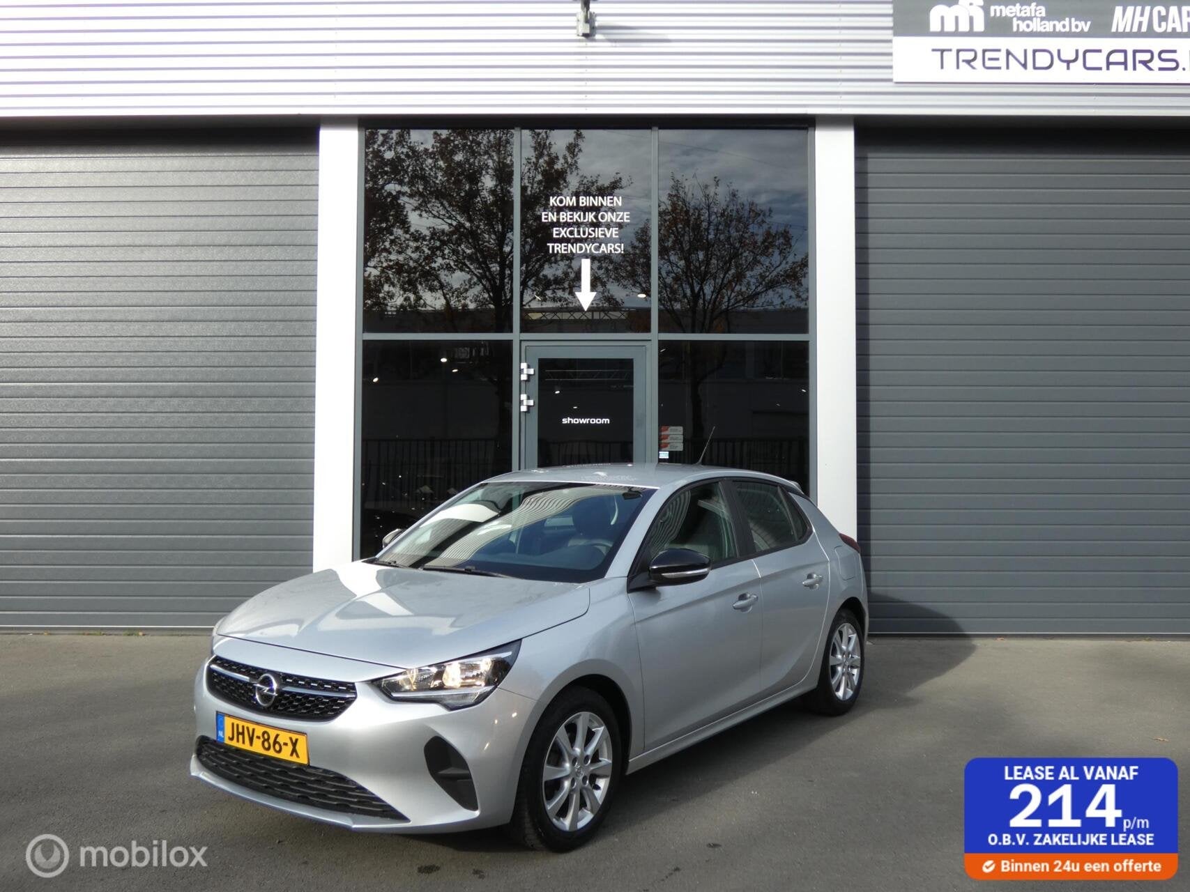 Opel Corsa 1.2 Edition, Voorwielaandrijving, Stof, Gebruikt, Euro 6