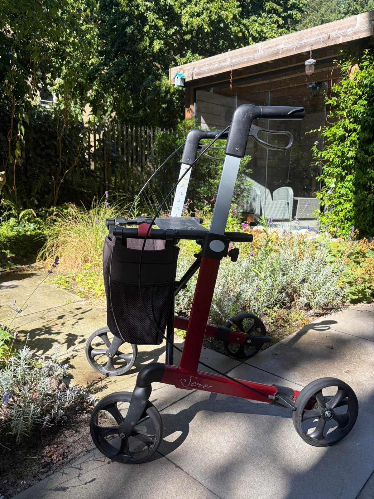 Rehasense server rollator, Ophalen, Lichtgewicht, Zo goed als nieuw