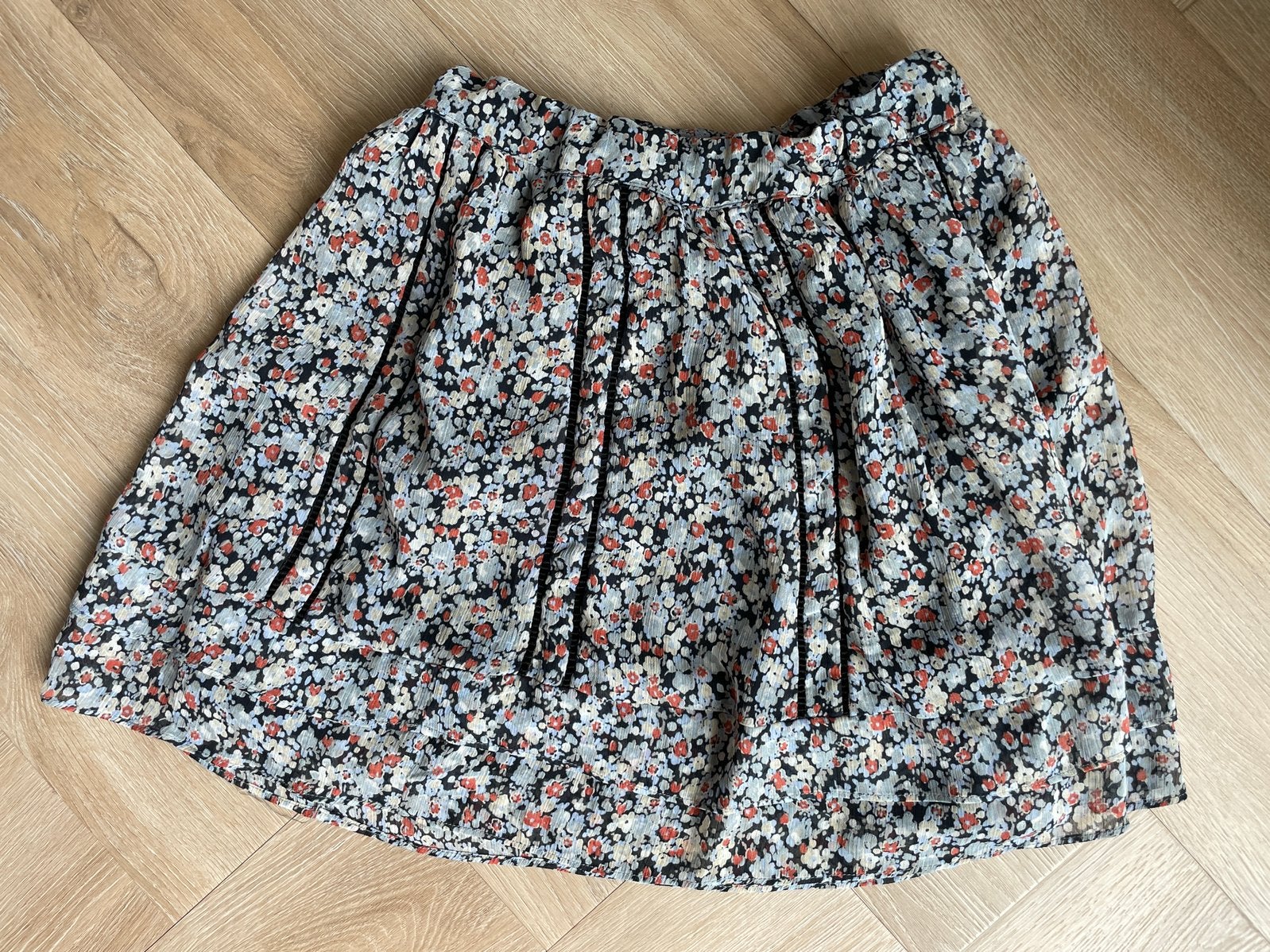 Rok XS, Ophalen, Zwart, Zo goed als nieuw, Maat 34 (XS) of kleiner