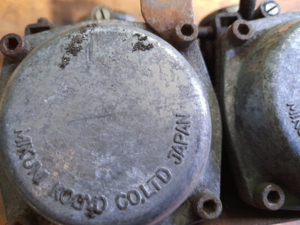 4 Delig Mikuni Kogyo carburateur set voor motorfiets, Ophalen of Verzenden, Gebruikt