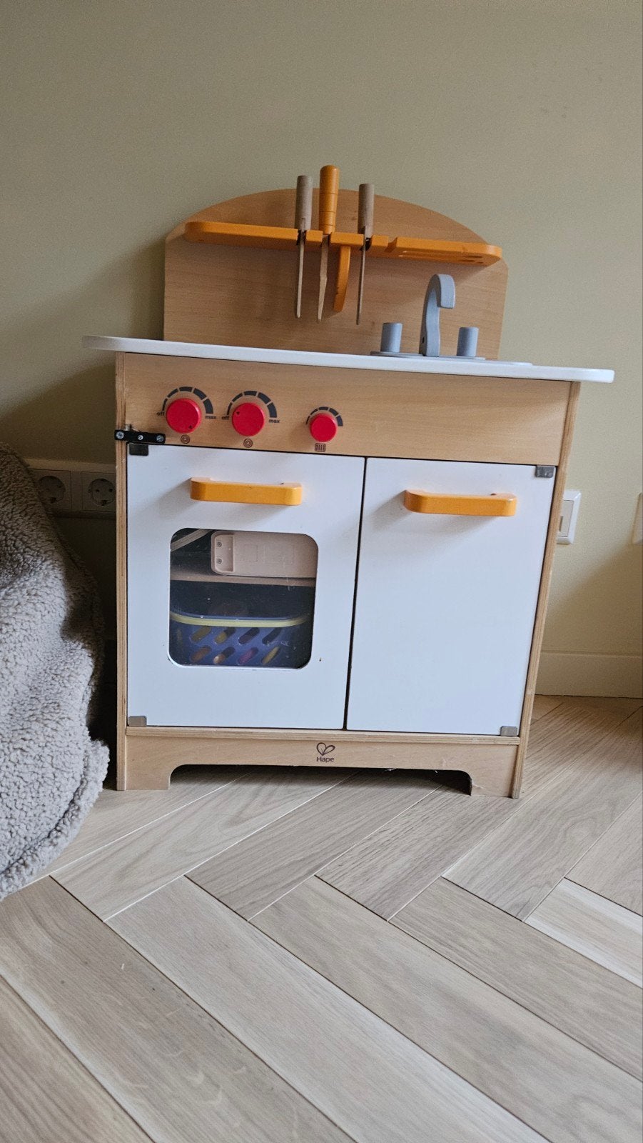 Gratis houten Speelkeuken met veel accessoires, Ophalen, Gebruikt, Hout, Speelkeuken